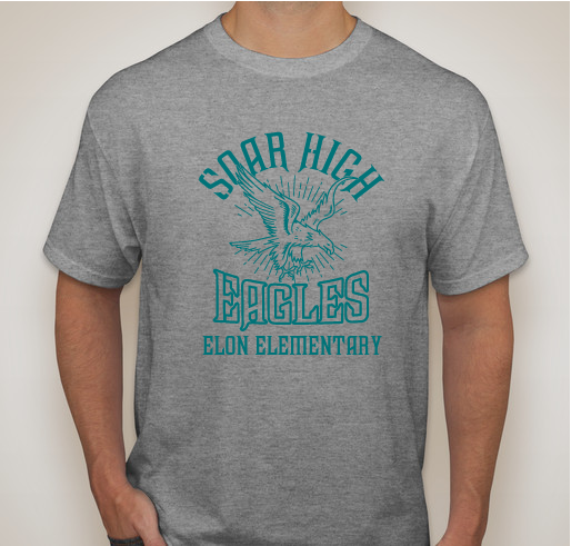 Elon Eagles SOAR Apparel Sale Fundraiser - unisex shirt design - front