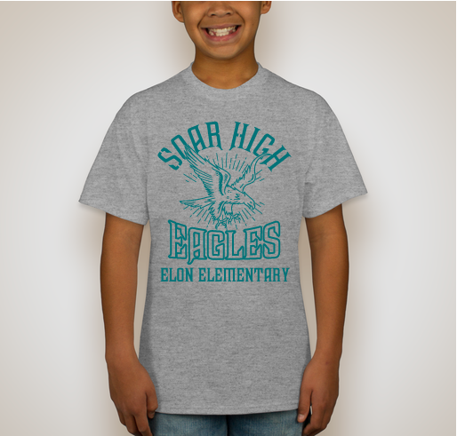 Elon Eagles SOAR Apparel Sale Fundraiser - unisex shirt design - front