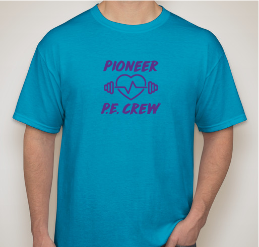 Support Pioneer P.E. Program Fundraiser - unisex shirt design - front