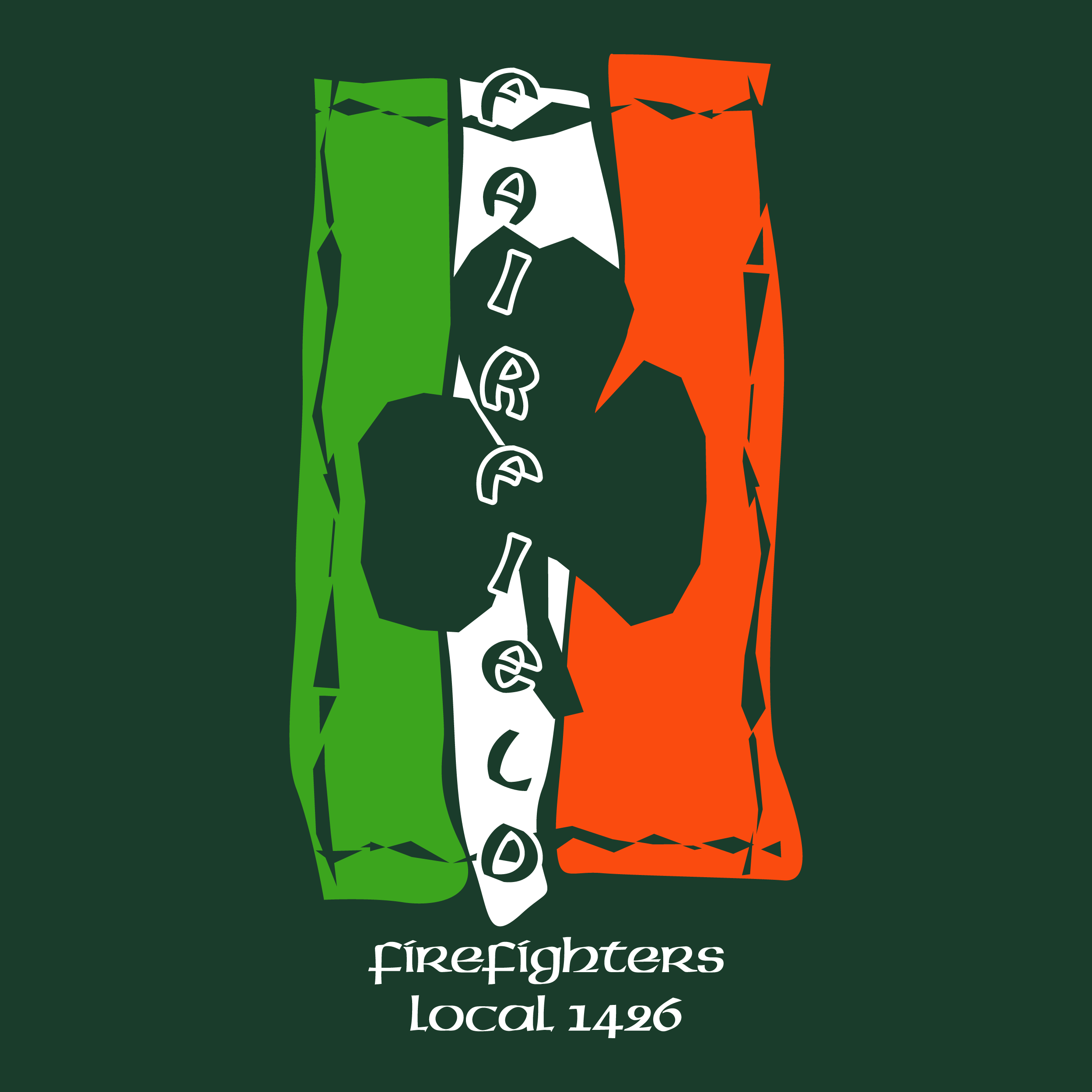 Fairfield Firefighters Charitable St. Patrick's Day Fundraiser shirt design - zoomed