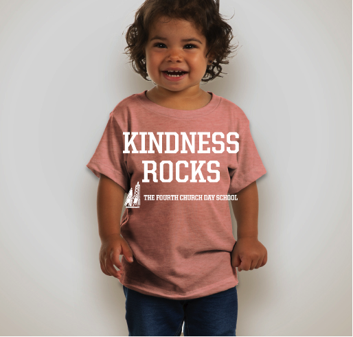 Kindness Rocks - The Fourth Church Day School Fundraiser - unisex shirt design - front