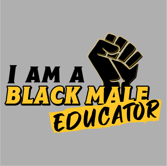 Support Black Male Educators Fundraiser shirt design - zoomed