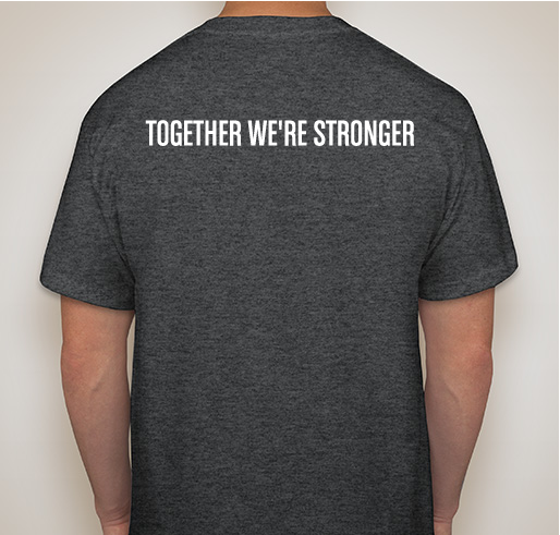 TAHPERD TWS SHIRTS (WORDS ON BACK) Fundraiser - unisex shirt design - back
