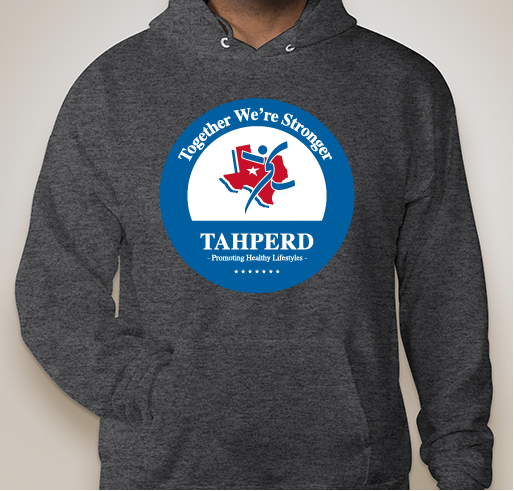 TAHPERD TWS SHIRTS (WORDS ON BACK) Fundraiser - unisex shirt design - front