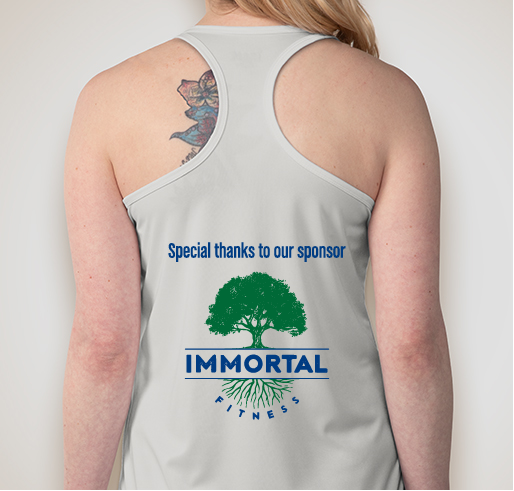 Get Your Ass in Gear Fundraiser - unisex shirt design - back