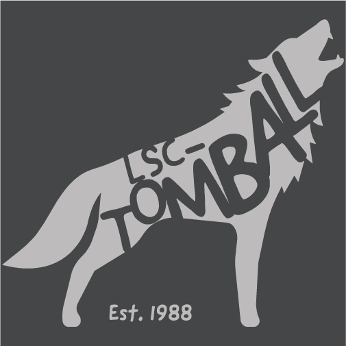 LSC-Tomball Timberwolf SGA Pride shirt design - zoomed