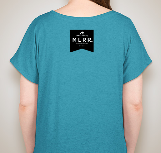 Midwest Labrador Retriever Rescue Fundraiser - unisex shirt design - back
