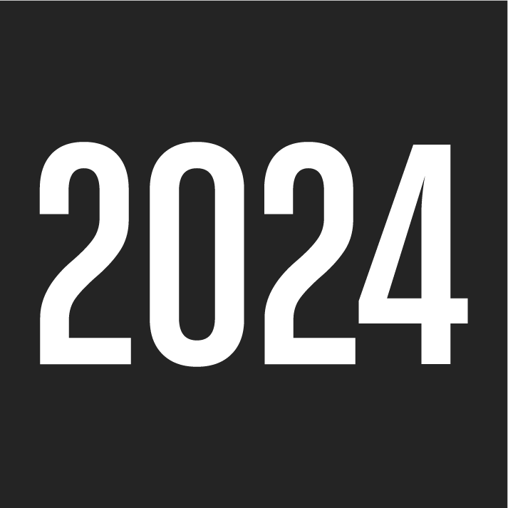 Class of 2024 shirt design - zoomed