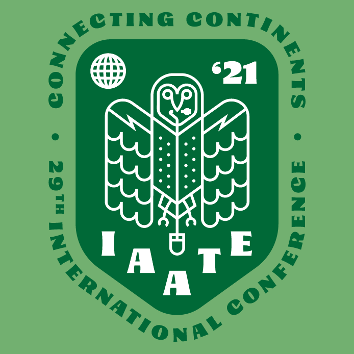 2021 IAATE Virtual Conference! shirt design - zoomed
