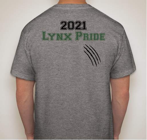 Lynx Pride! Fundraiser - unisex shirt design - back