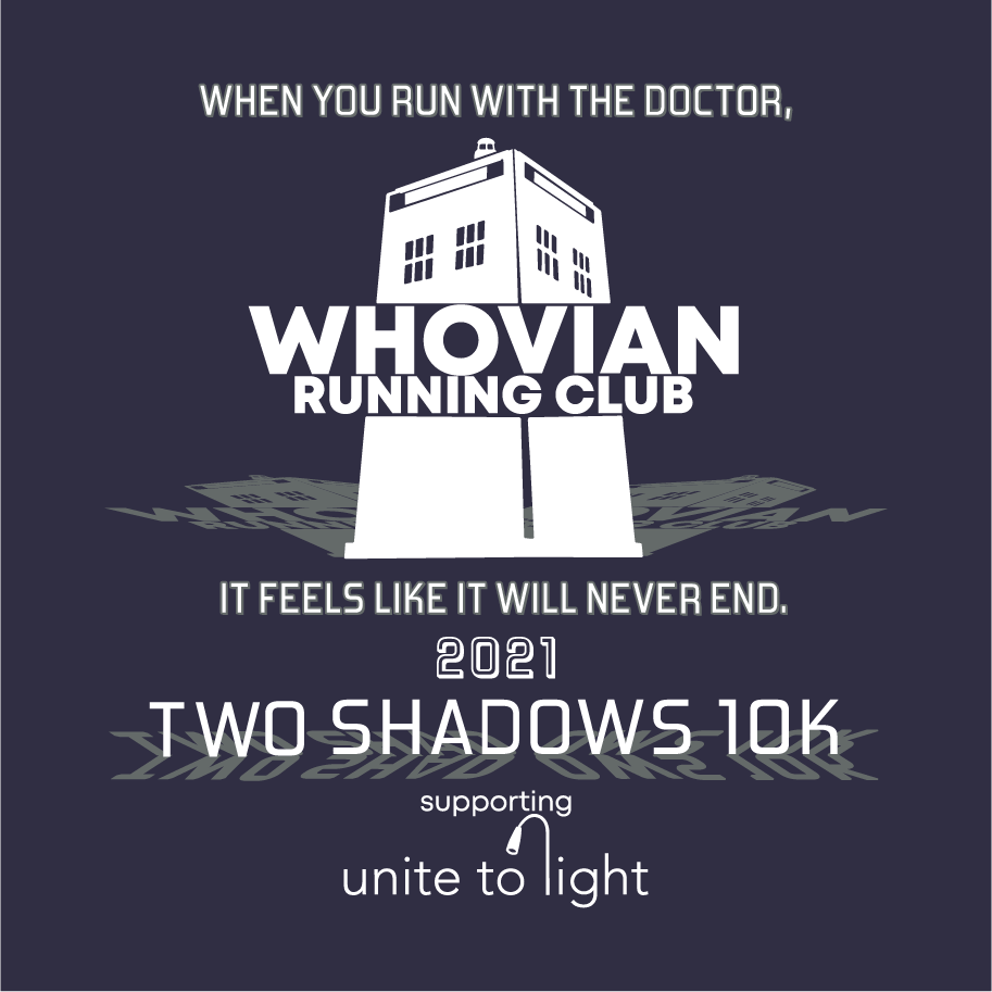 WRC Two Shadows 10k shirt design - zoomed