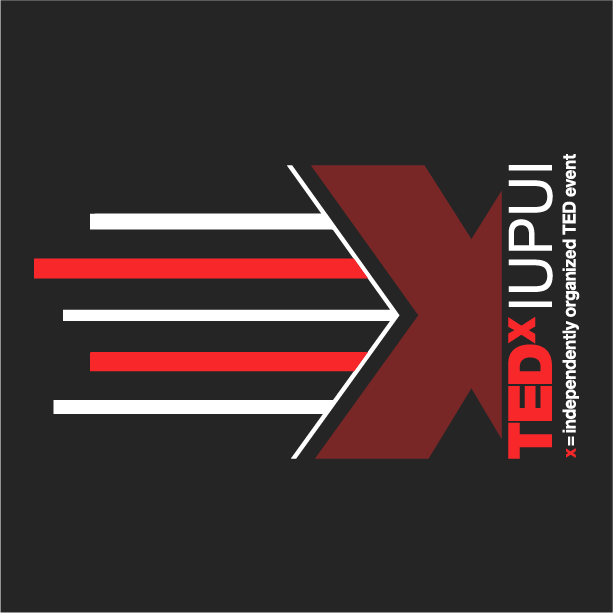 TEDxIUPUI 2021 shirt design - zoomed