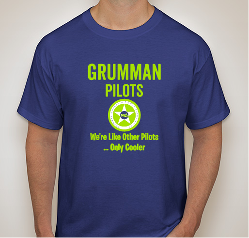 GOPA (Grumman Owners and Pilot Association) Aviation Scholarship Fund Fundraiser - unisex shirt design - front