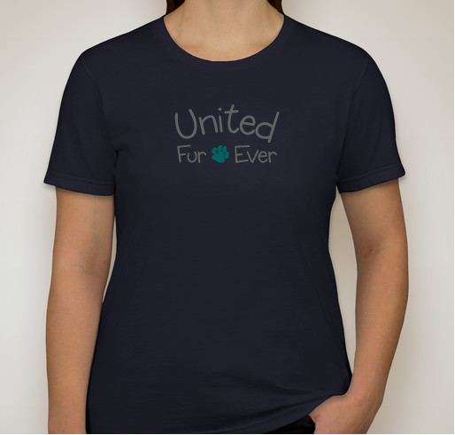 United Fur-Ever Fundraiser - unisex shirt design - front