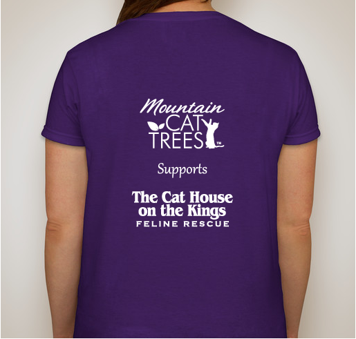 Support The Cat House on the Kings Fundraiser - unisex shirt design - back