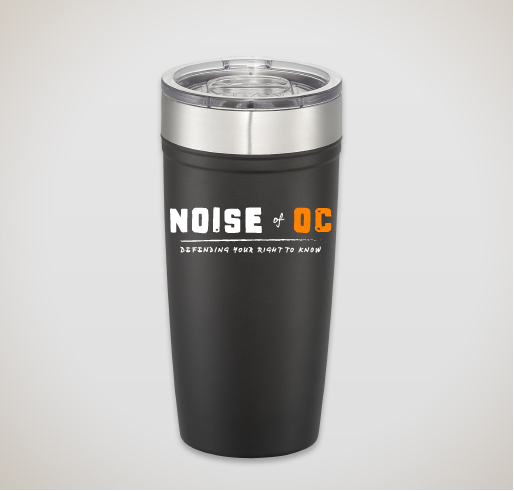 Noise of OC Fundraiser for Voice of OC (Travel Mug) Fundraiser - unisex shirt design - back