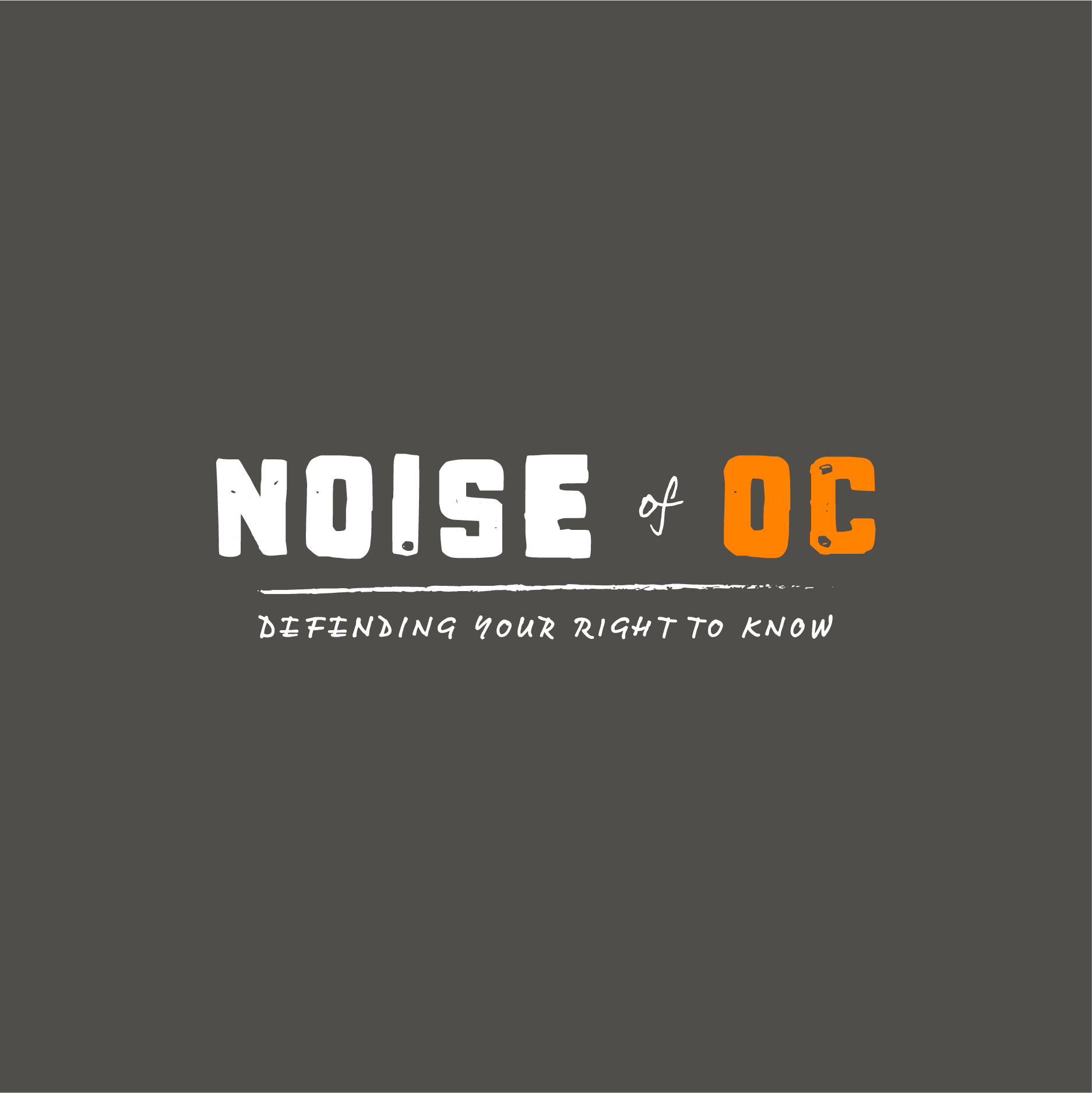Voice of OC 2022 News Match Fundraiser: Noise of OC (Travel Mug) shirt design - zoomed