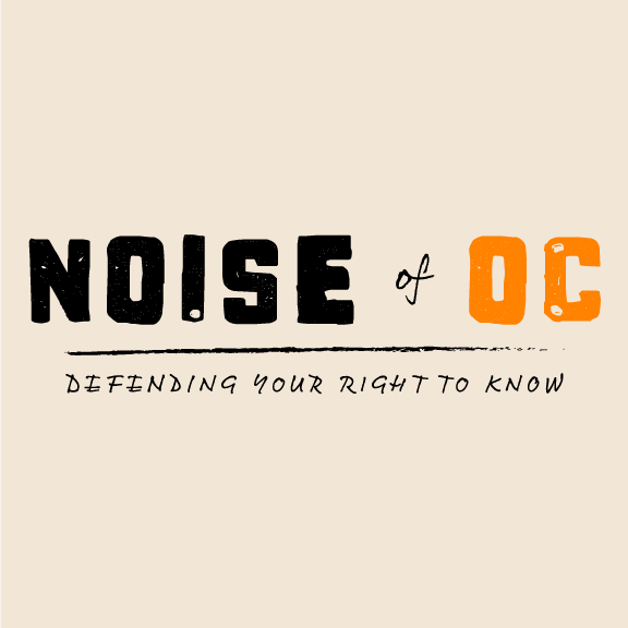 Noise of OC Fundraiser for Voice of OC (Tote) shirt design - zoomed