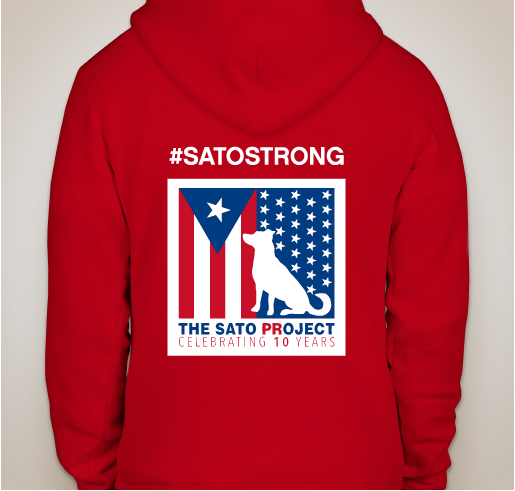 The Sato Project 10th Anniversary Spring Fundraiser Fundraiser - unisex shirt design - back