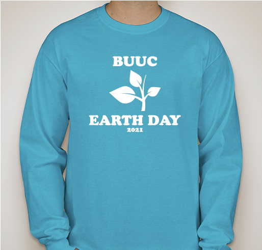 Brookfield UU Church (Virtual) Earth Day - 2021 Fundraiser - unisex shirt design - front