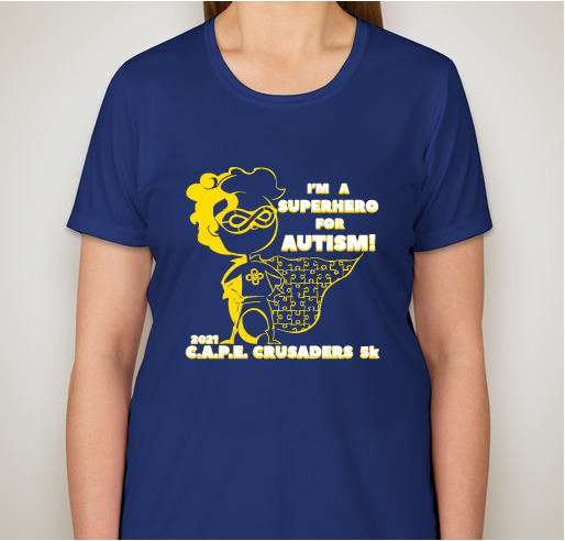 C.A.P.E. Crusader 5k Fundraiser - unisex shirt design - front