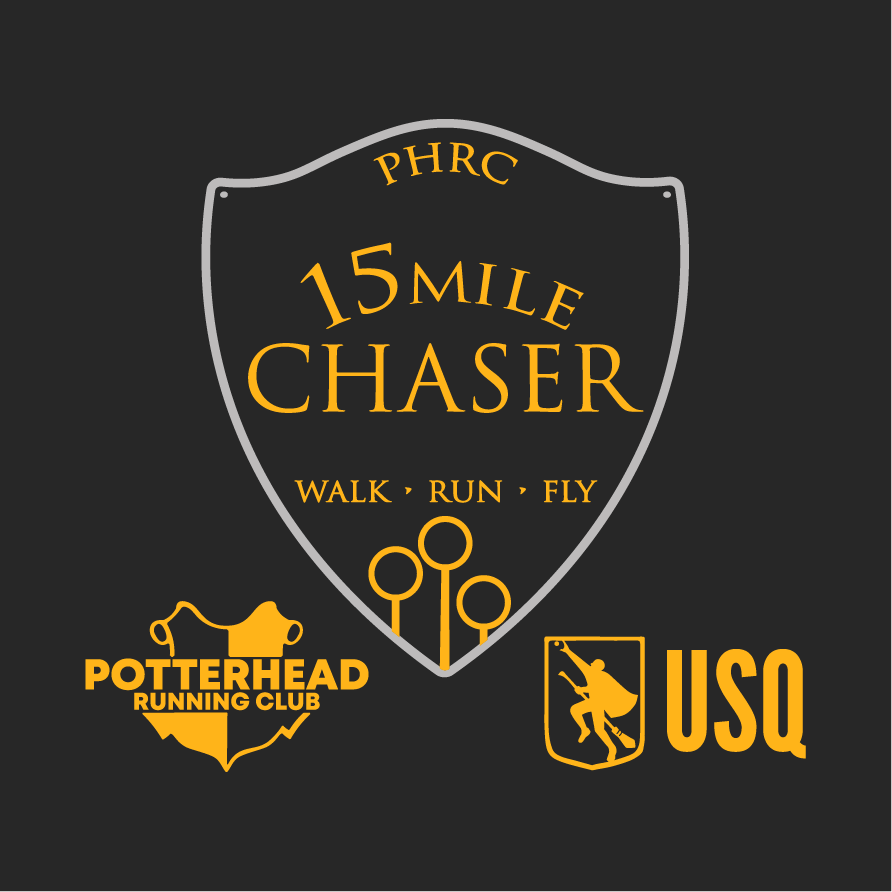 PHRC Chaser 15 Mile shirt design - zoomed
