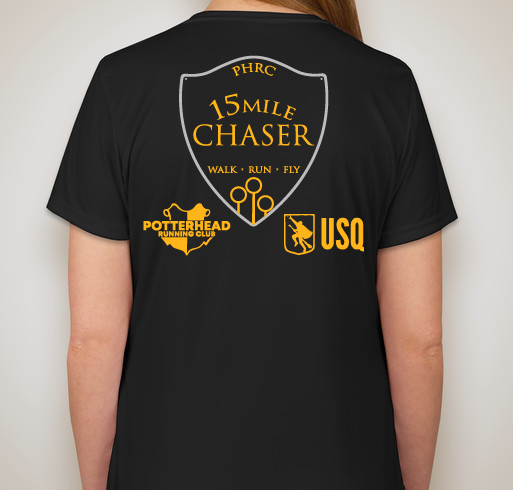 PHRC Chaser 15 Mile Fundraiser - unisex shirt design - back