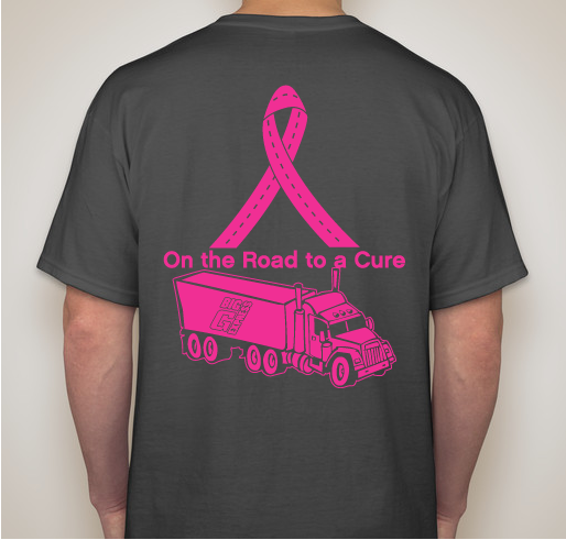 Big G Express Employee Owners - Making Strides Against Breast Cancer Team Fundraiser - unisex shirt design - back
