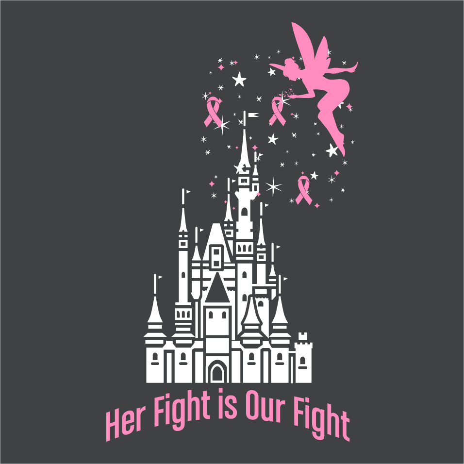 Support Kristin during her battle with breast cancer shirt design - zoomed