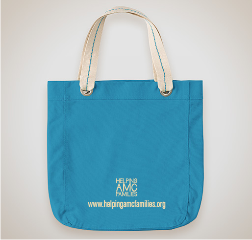 HAMCF - Tote Bags - SUPER QUALITY! Fundraiser - unisex shirt design - back