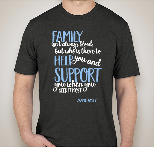 AMCFamily - Helping AMC Families Fundraiser - unisex shirt design - front