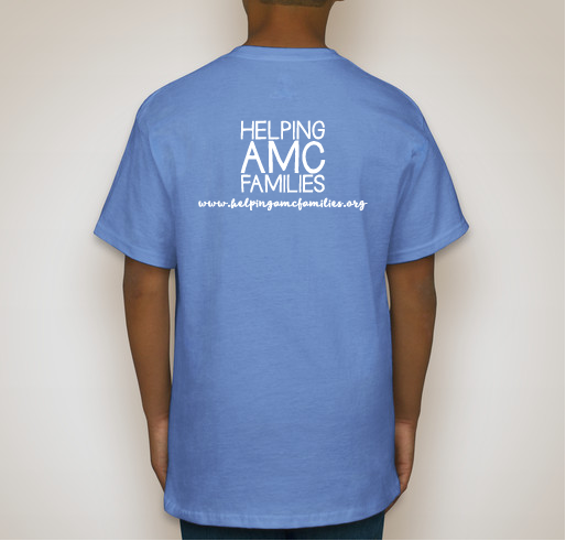 AMCStrong - Make a way - T-SHIRT Fundraiser - unisex shirt design - back