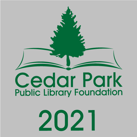 Show Your Support and help Celebrate the Cedar Park Public Library's 40th Anniversary! shirt design - zoomed