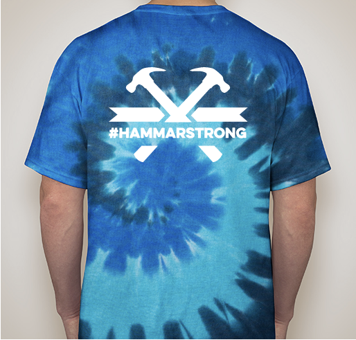 #Hammarstrong Fundraiser - unisex shirt design - back