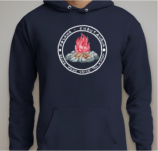 The Polaha Chautauqua - Camp Fire Fundraiser - unisex shirt design - front