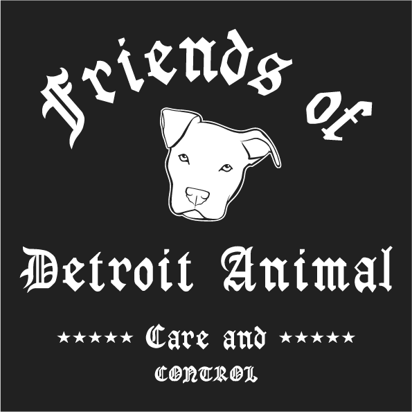 Friends of D.A.C.C merch fundraiser shirt design - zoomed