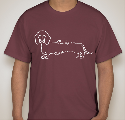 RESCUE, ONE BY ONE UNTIL THERE ARE NONE Fundraiser - unisex shirt design - front