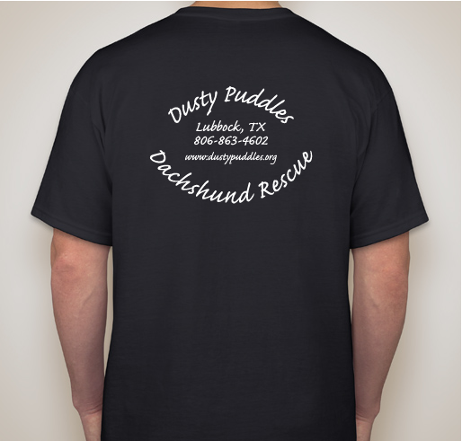 RESCUE, ONE BY ONE UNTIL THERE ARE NONE Fundraiser - unisex shirt design - back