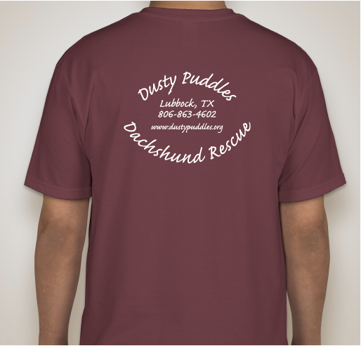 RESCUE, ONE BY ONE UNTIL THERE ARE NONE Fundraiser - unisex shirt design - back