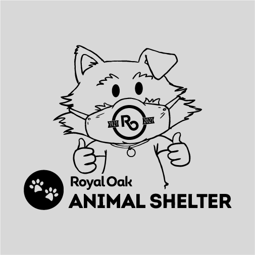 Royal Oak Animal Shelter Fundraiser shirt design - zoomed