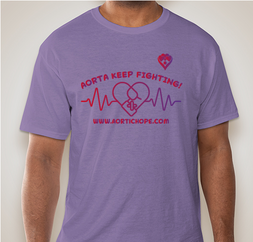 HOP Into Spring with Aortic Hope! Fundraiser - unisex shirt design - small