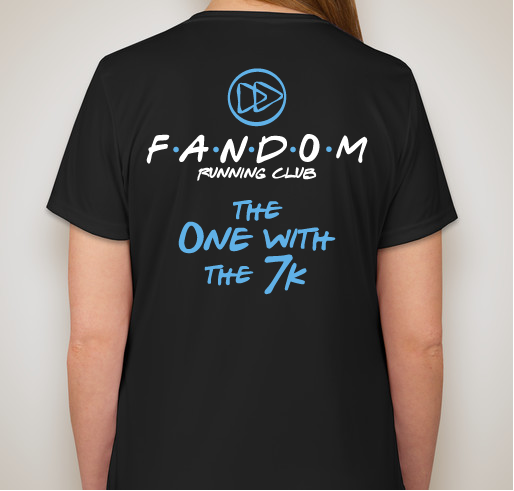FRC The One With The 7k Fundraiser - unisex shirt design - back