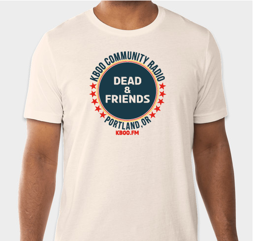 KBOO Grateful Dead & Friends Limited Edition T-shirt Fundraiser - unisex shirt design - small