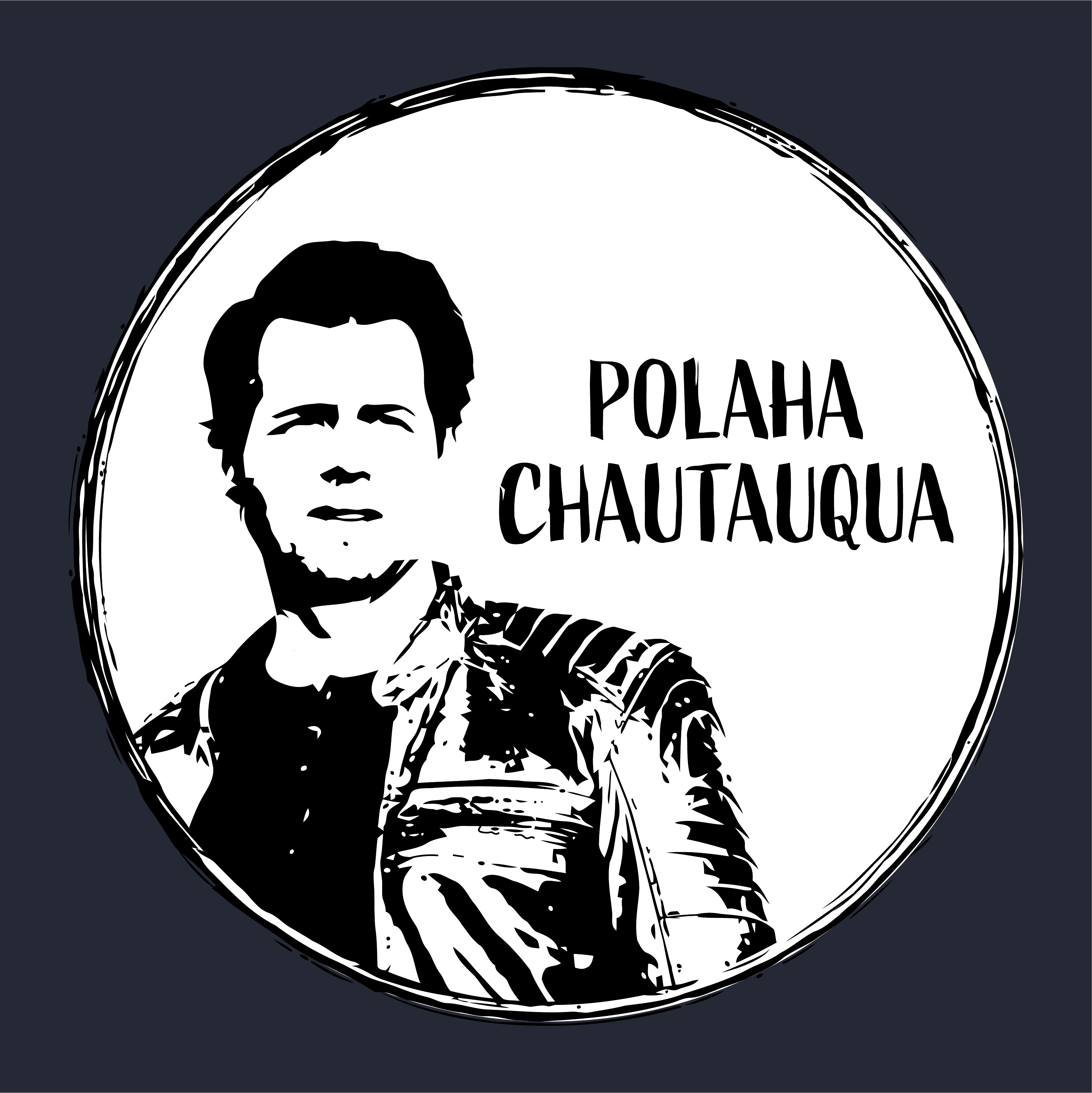 The Polaha Chautauqua - Portrait shirt design - zoomed
