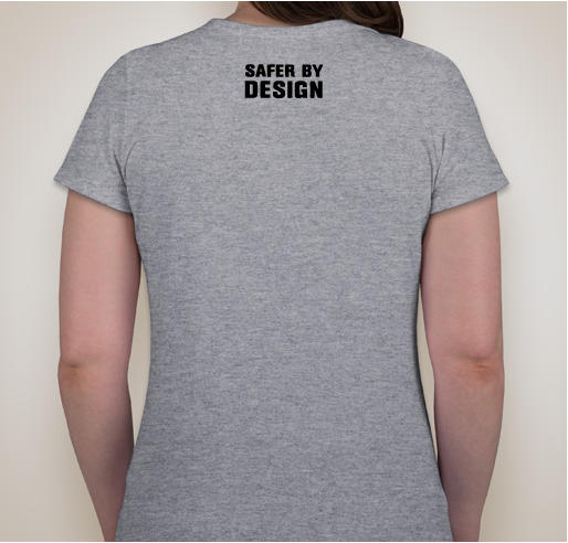 The School of Roofing Fundraiser - unisex shirt design - back