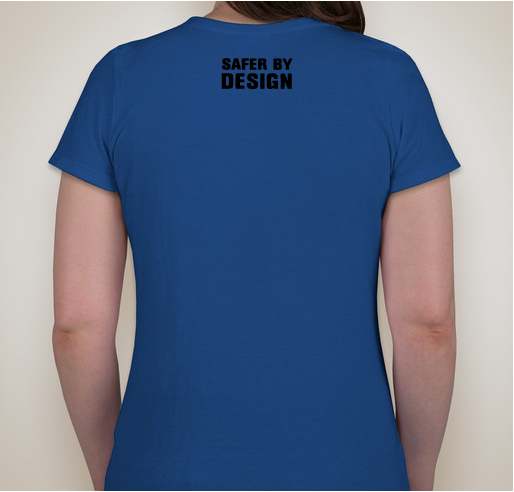 The School of Roofing Fundraiser - unisex shirt design - back