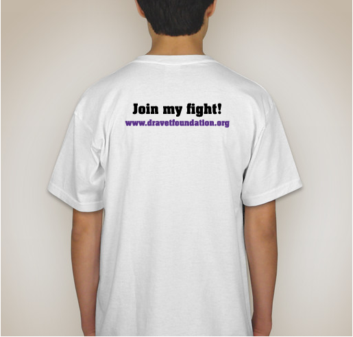 Dravet Awareness 2021 Fundraiser - unisex shirt design - back
