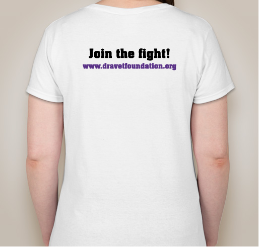 Dravet Awareness 2021 Fundraiser - unisex shirt design - back