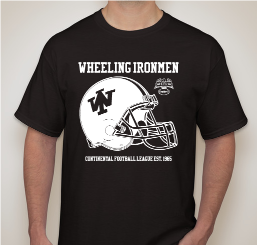 Wheeling Ironmen T-Shirt Fundraiser - unisex shirt design - front