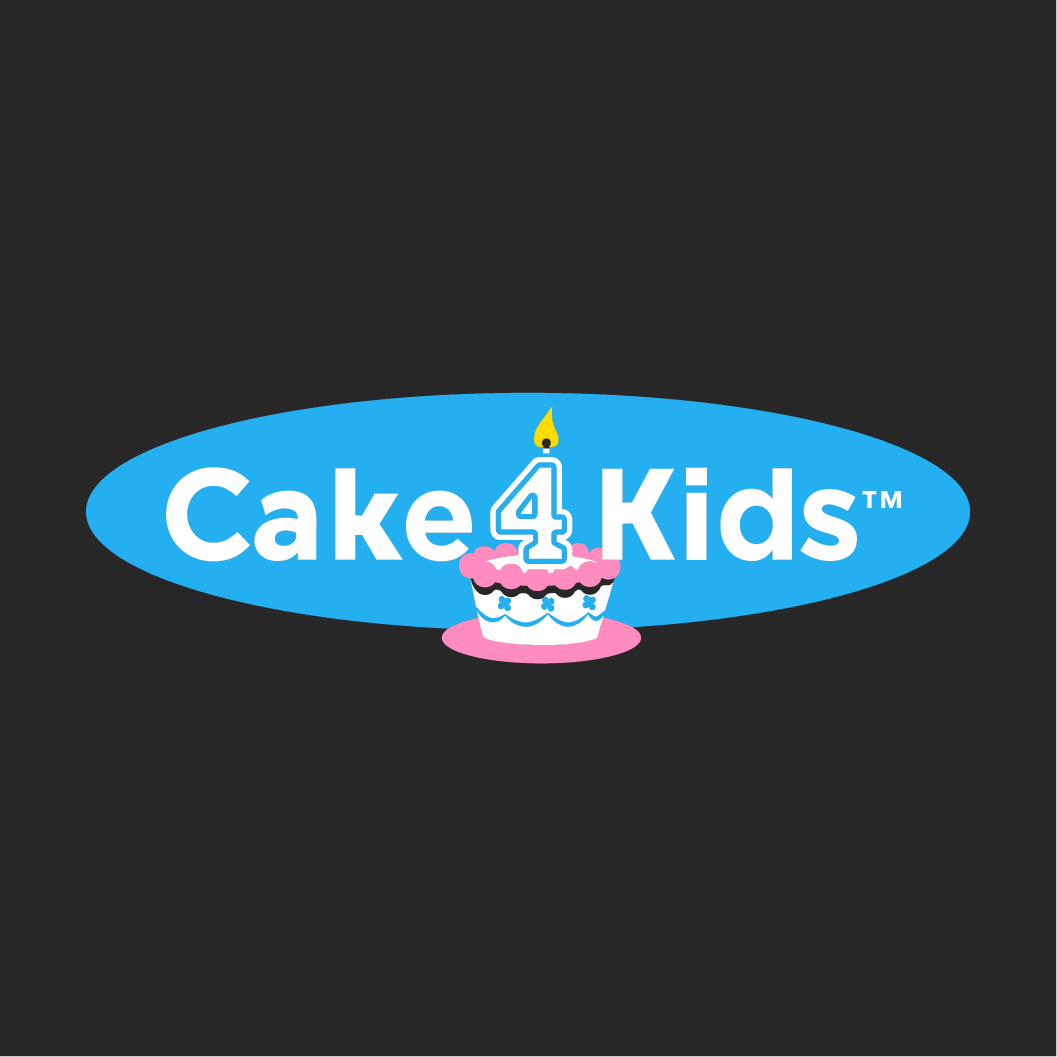 Cake4Kids Gear Fundraiser shirt design - zoomed